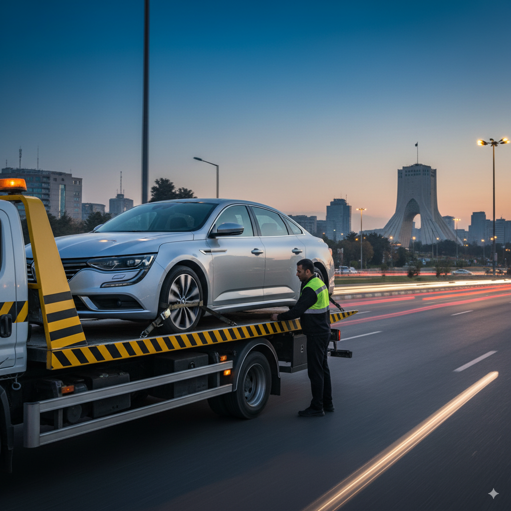 امداد خودرو رنو ایران – یدک‌کش و تعمیر در محل