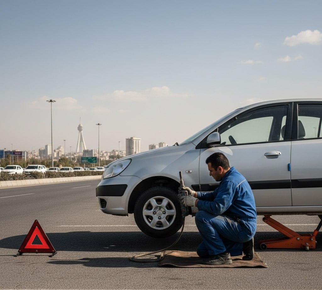 سوخت‌رسانی ایمن در محل برای خودروهای رنو در تهران