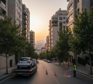 امداد خودرو رنو در الهیه و ولنجک تهران منطقه ۱