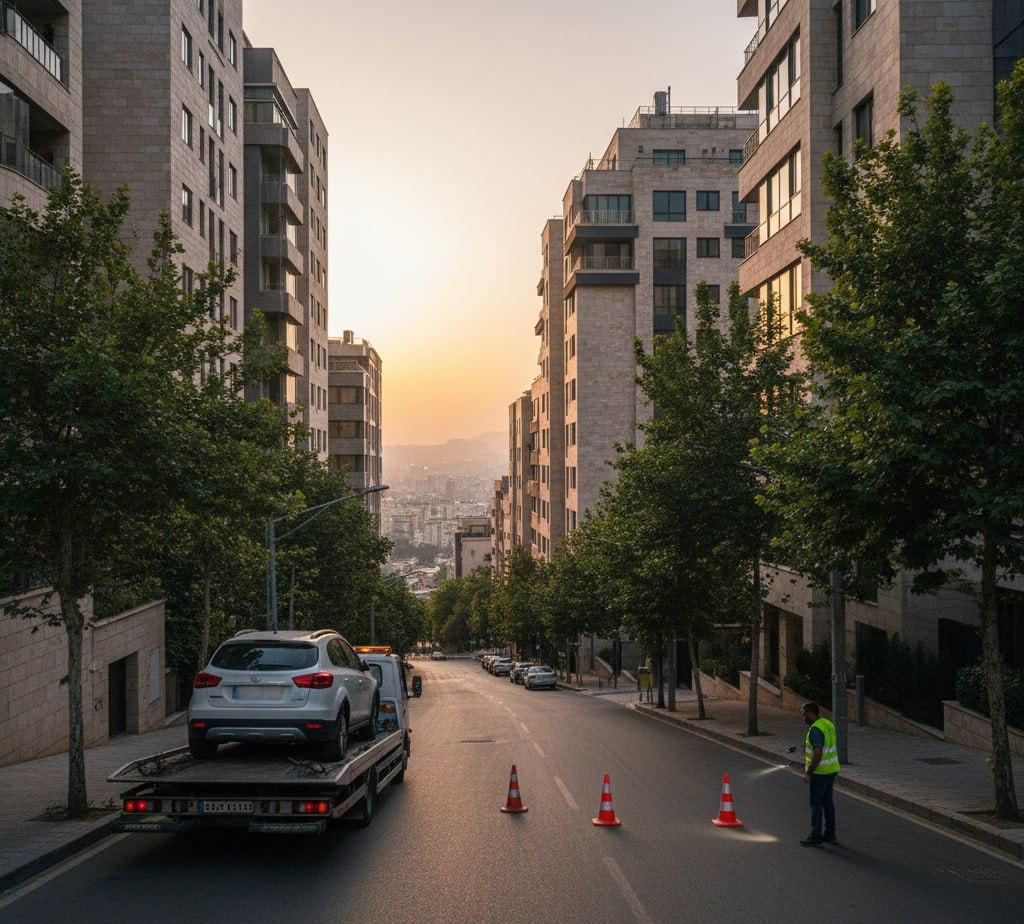 امداد خودرو رنو در الهیه و ولنجک تهران منطقه ۱