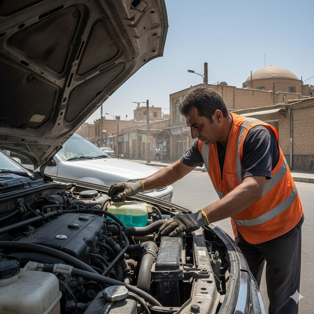 بازبینی سیستم خنک‌کاری رنو در تابستان تهران