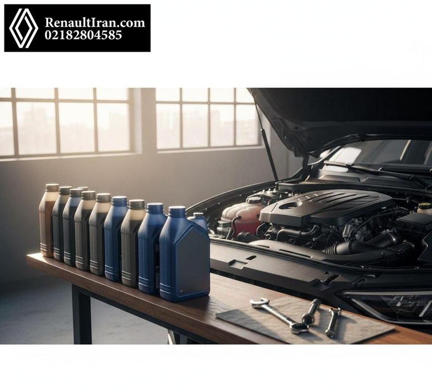 انتخاب روغن موتور مناسب رنو با توجه به استاندارد RN و گرانروی