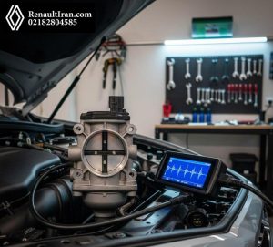 ریست دریچه گاز برقی رنو با OBD و رعایت نکات ایمنی باتری